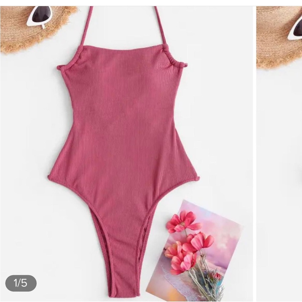 Pink and purple one pieces!